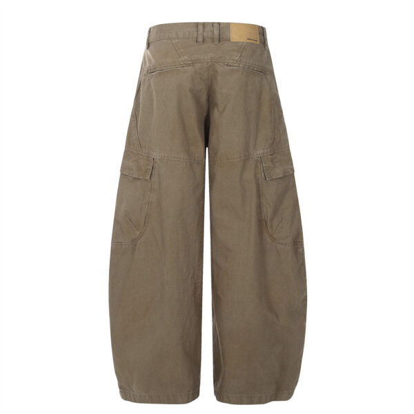 Loose curved knife work pants
