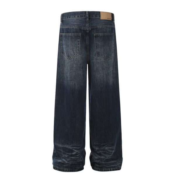 564899311 Wash and make old wide leg jeans